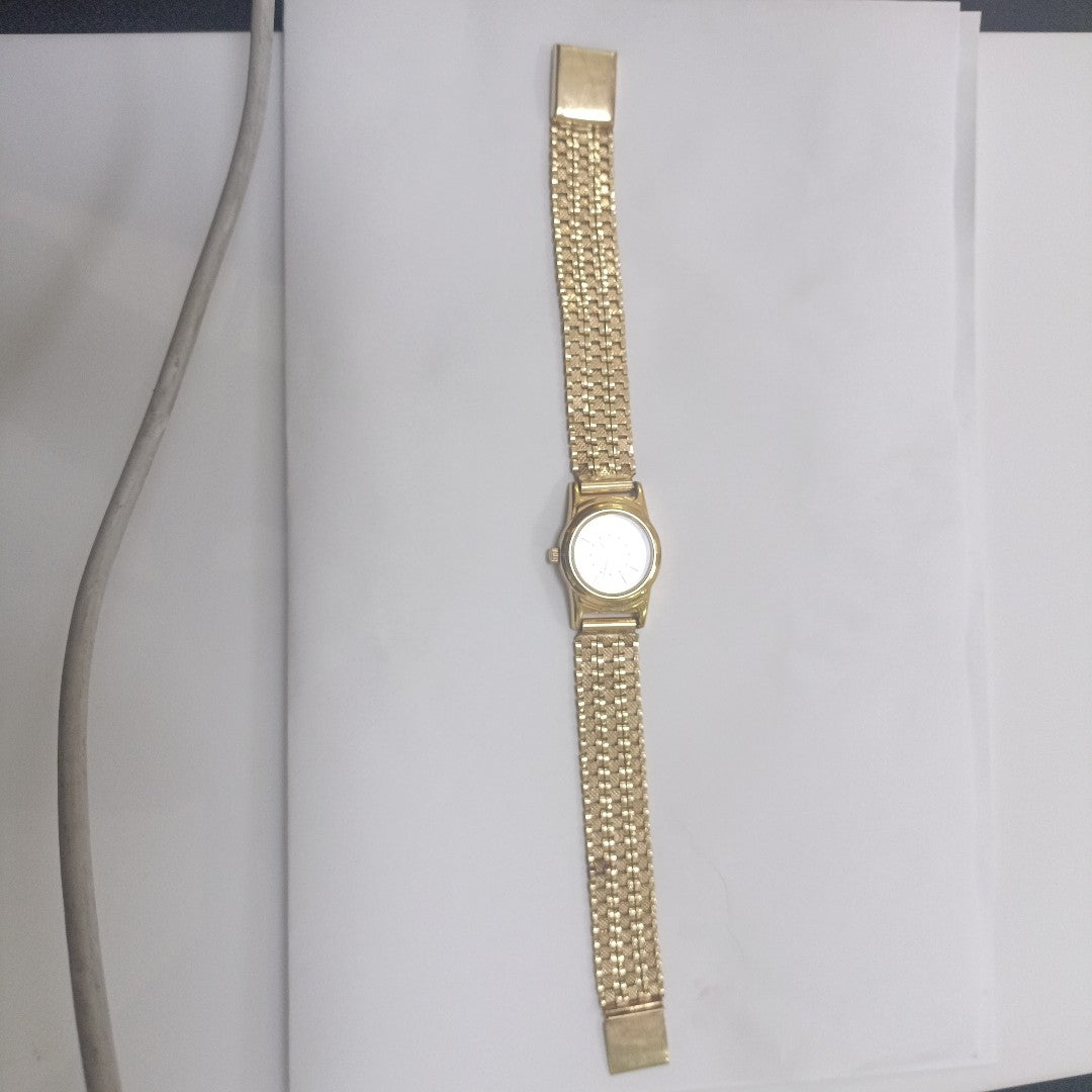 RELOJ CAJA ACERO PULSO ORO ORO 10 K 23.2 GRMS (SEMINUEVO)