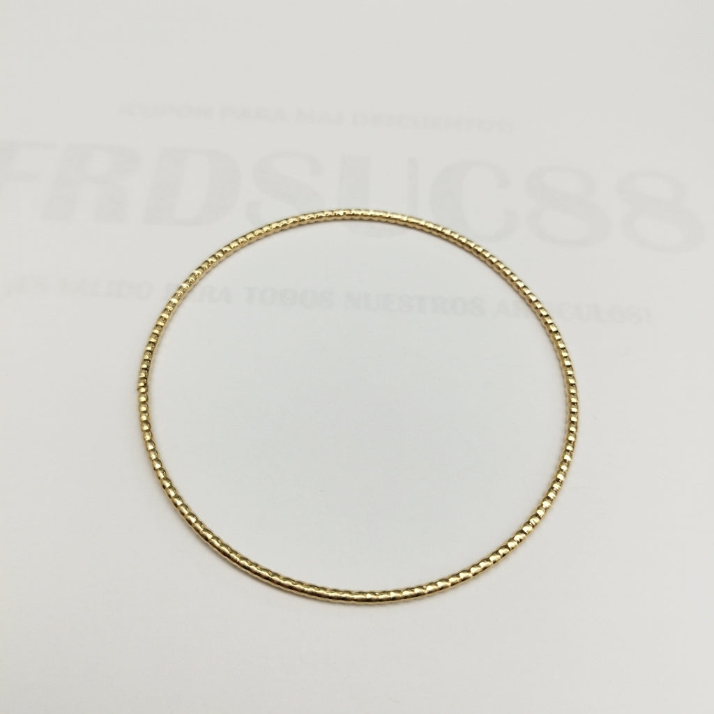 PULSERA RIGIDA ORO 14 K 1,50 GRMS (SEMINUEVO)