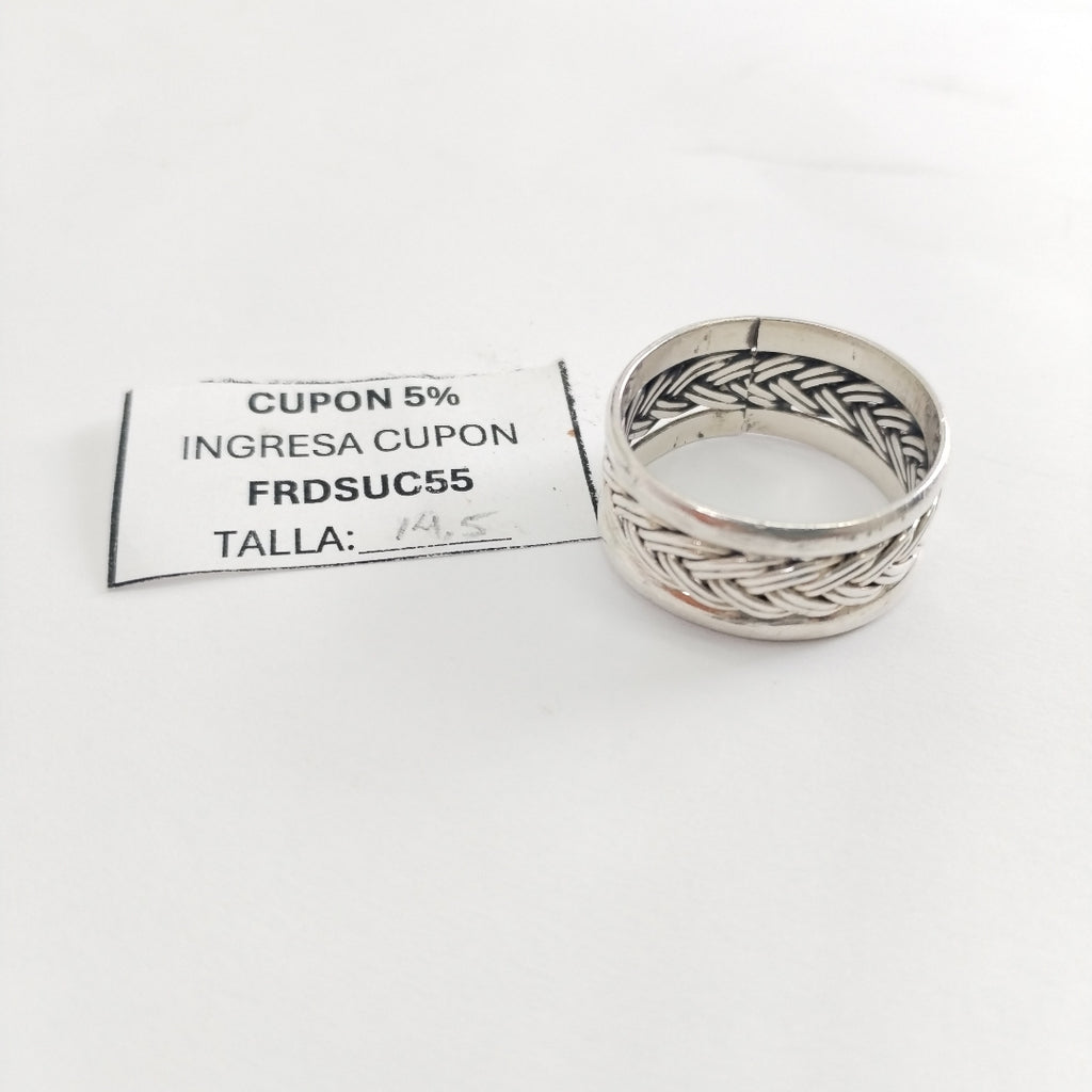 ANILLO PLATA 10,30 GRMS (SEMINUEVO)
