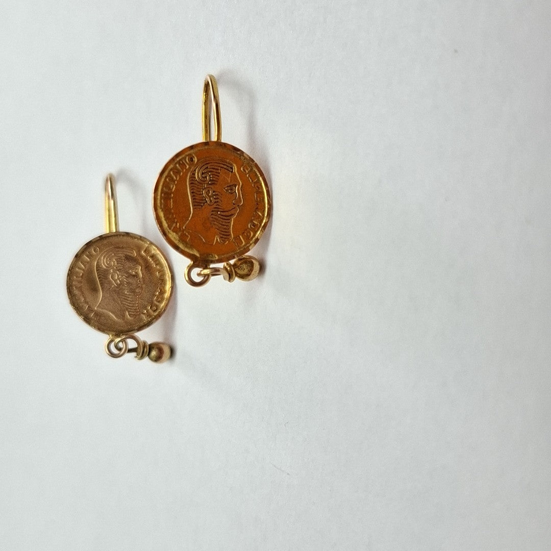 ARETES PAR ORO 10 K 1.7 GRMS (SEMINUEVO)