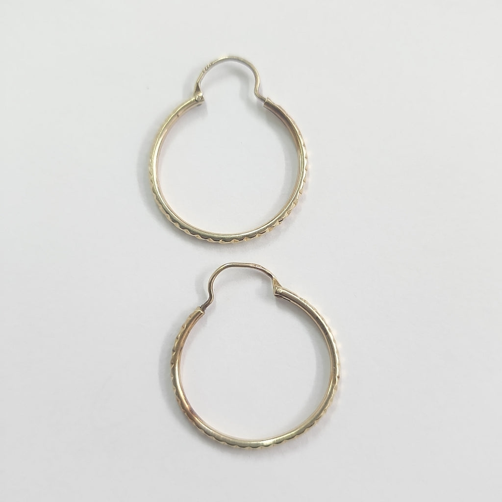 ARRACADAS PAR ORO 14 K 1 GRMS (SEMINUEVO)