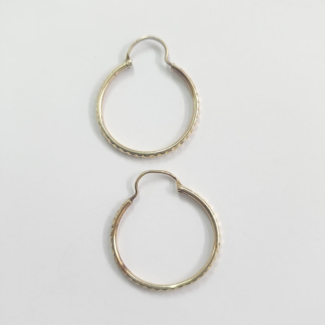 ARRACADAS PAR ORO 14 K 1 GRMS (SEMINUEVO)
