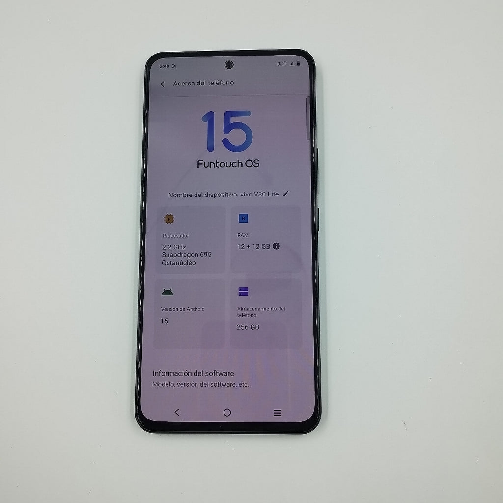 CELULAR VIVO V30 LITE V2314 (2023) 256 GB 12 GB RAM (SEMINUEVO)