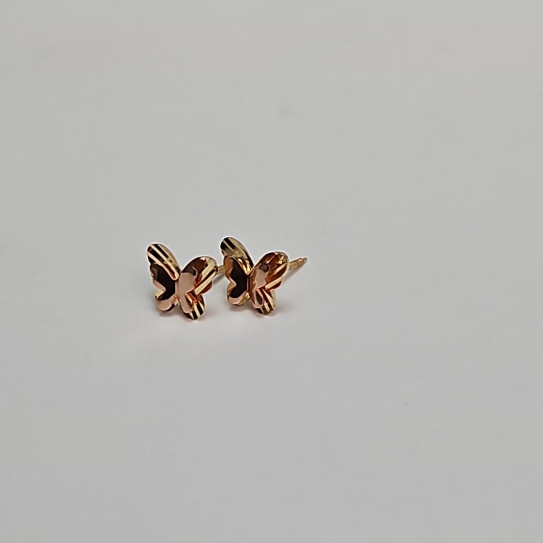 ARETES PAR ORO 10 K 0.5 GRMS (SEMINUEVO)