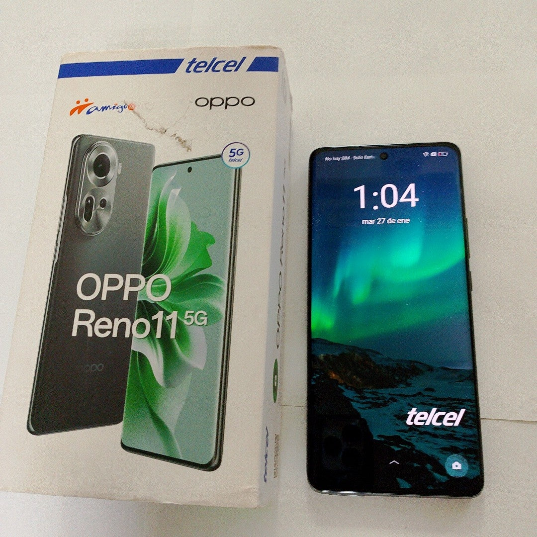 CELULAR OPPO  RENO11 5G CPH2599 (2024) 256 GB 8 GB RAM (SEMINUEVO)