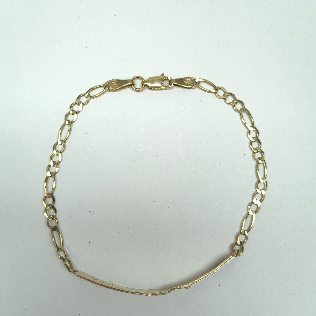 ESCLAVA ORO, RODIADO 10 K 4.4 GRMS (SEMINUEVO)