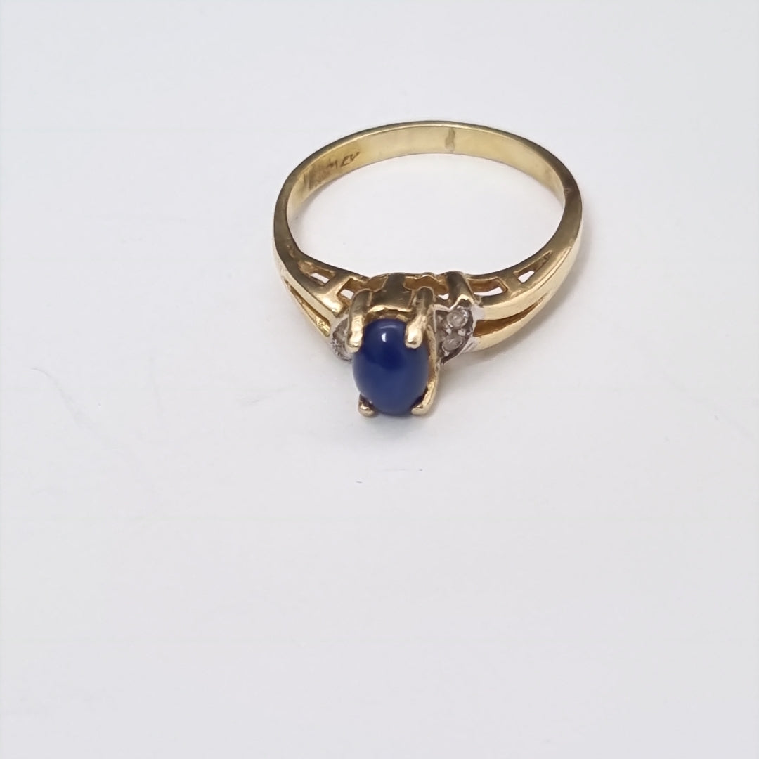 ANILLO ORO 14 K 2.3 GRMS (SEMINUEVO)