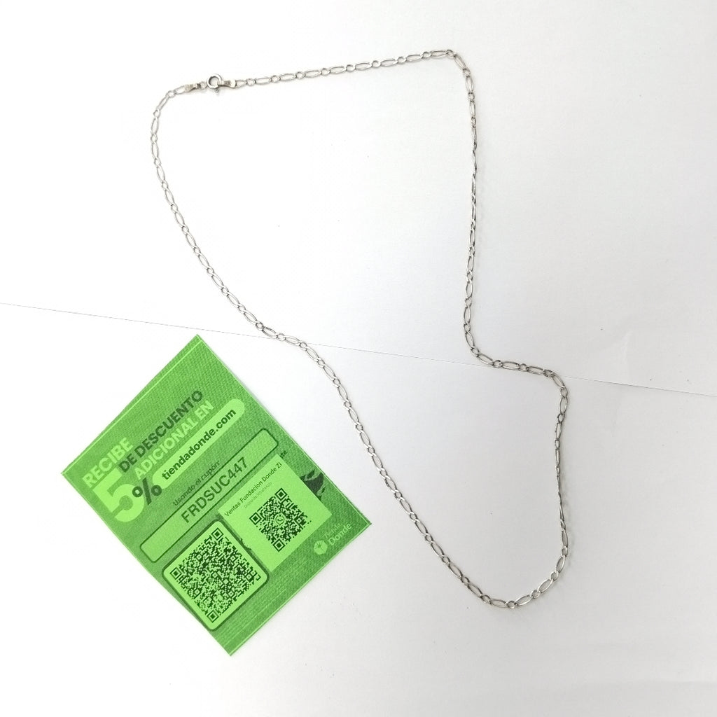CADENA PLATA 3.6 GRMS (SEMINUEVO)