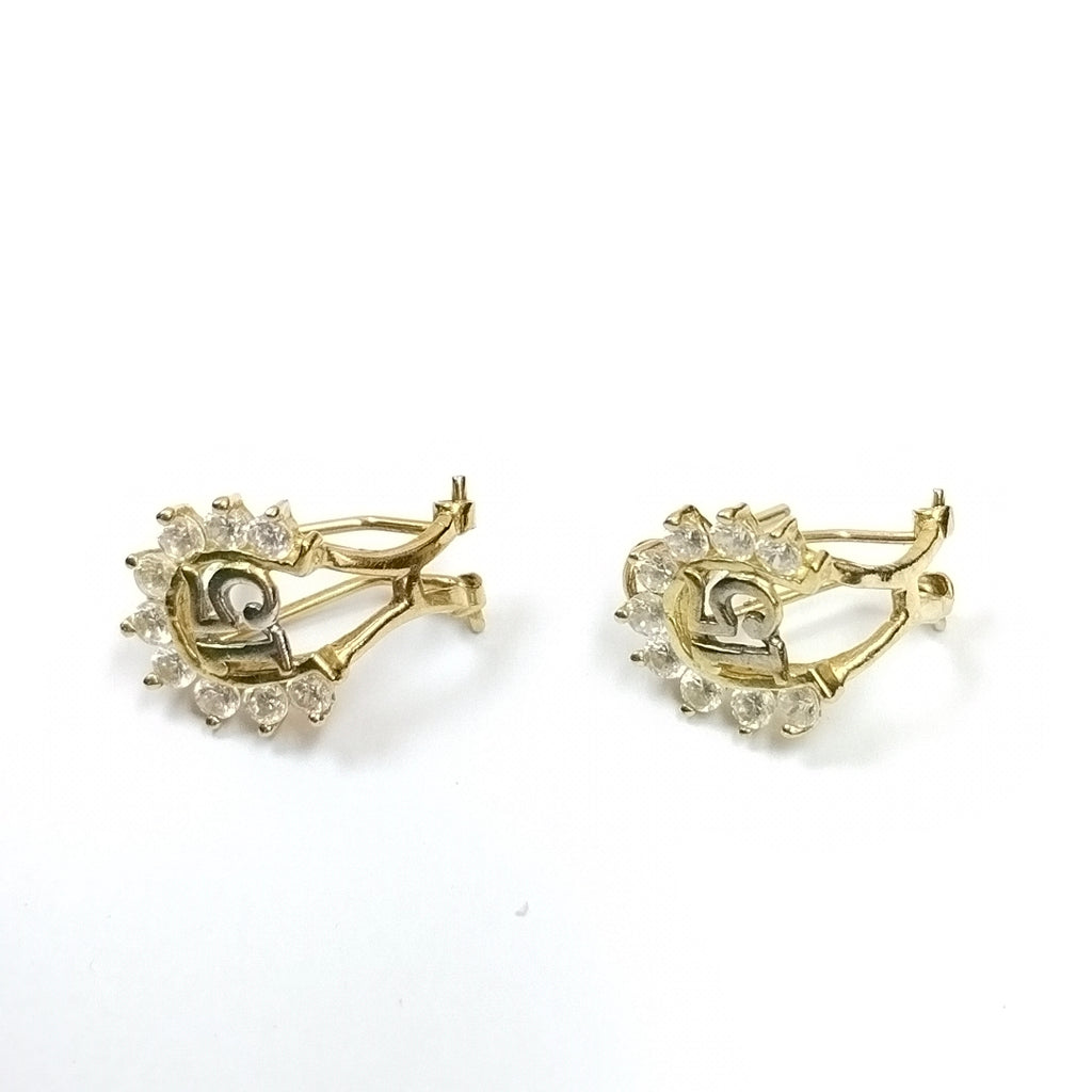 ARETES PAR ORO 10 K 2,90 GRMS (SEMINUEVO)