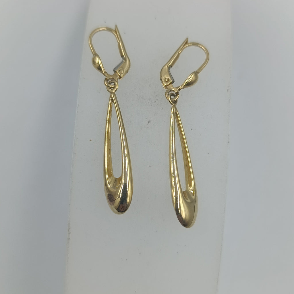 ARETES PAR ORO 14 K 2.1 GRMS (SEMINUEVO)