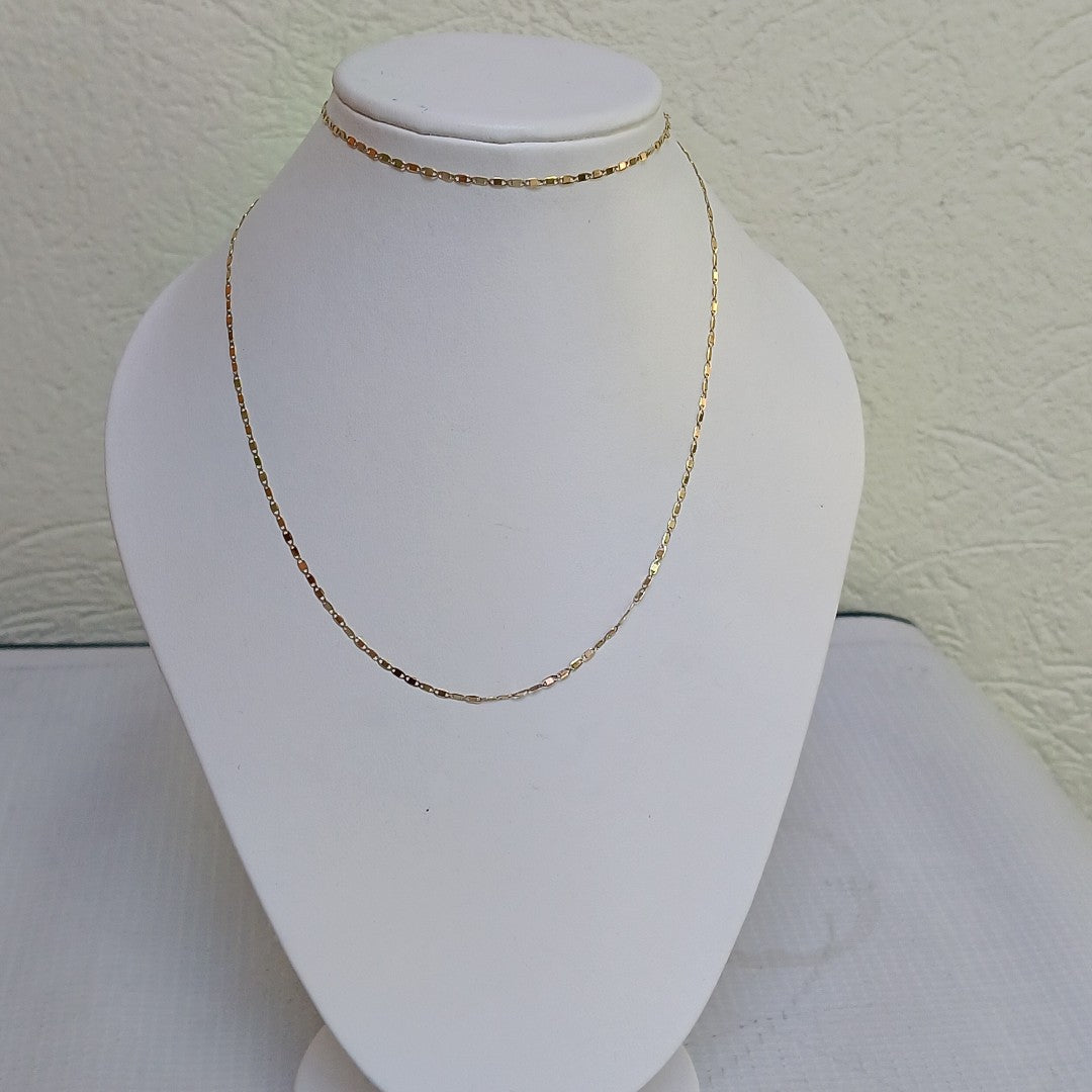 CADENA ORO,ORO COMBINADO 10 K 1,70 GRMS (SEMINUEVO)
