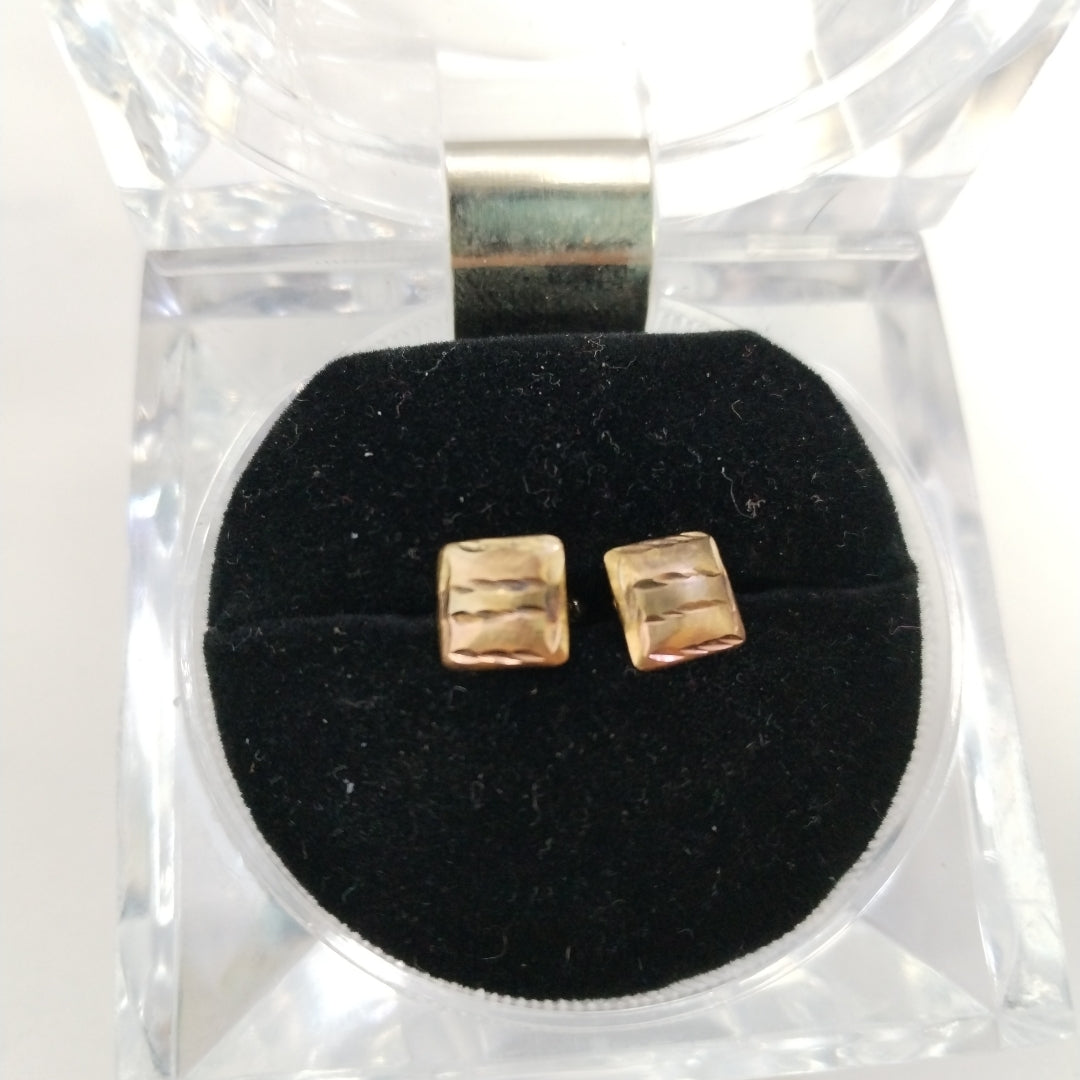 BROQUELES PAR ORO 14 K 0,40 GRMS (SEMINUEVO)