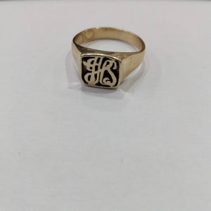 ANILLO ORO 10 K 6.4 GRMS (SEMINUEVO)
