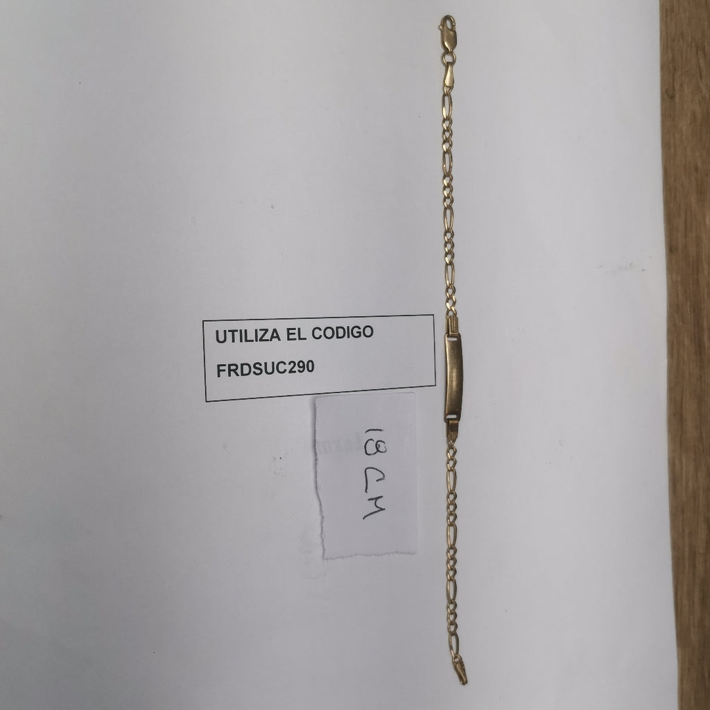 ESCLAVA ORO 14 K 3.3 GRMS (SEMINUEVO)