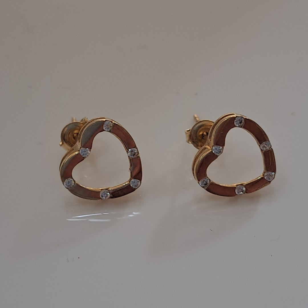 BROQUELES PAR ORO 10 K 1 GRMS (SEMINUEVO)