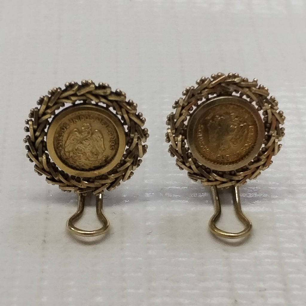 K1 5 GRMS 10 K IDENTIFICACIÓN ARETES PAR MATERIALES ORO OBSERVACIONES (SEMINUEVO)