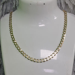 CADENA TEJIDO BARBADA 13.2G 55 CM (NUEVO)