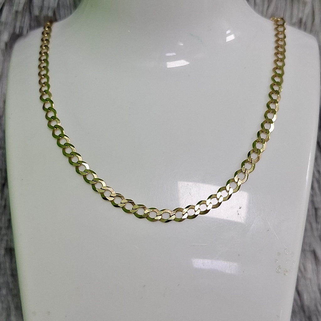 CADENA TEJIDO BARBADA 14.2G 60 CM (NUEVO)