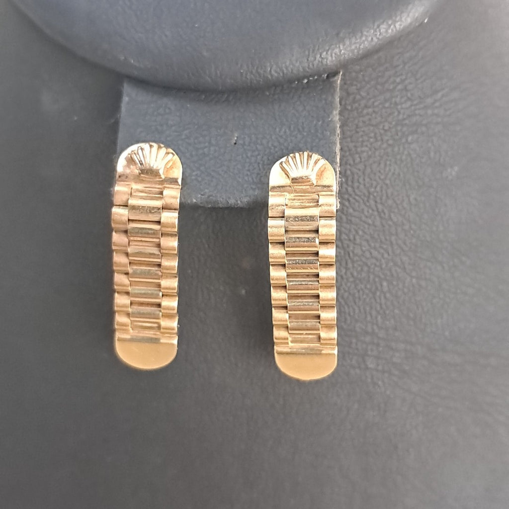 ARETES PAR ORO 14 K 7,60 GRMS (SEMINUEVO)