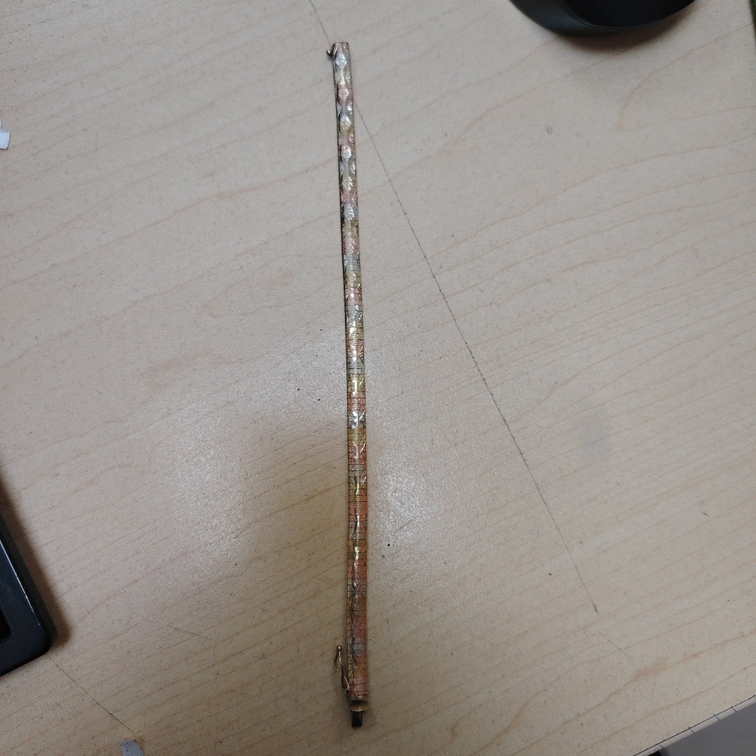 PULSERA RIGIDA ORO 8 K 10.8 GRMS (SEMINUEVO)