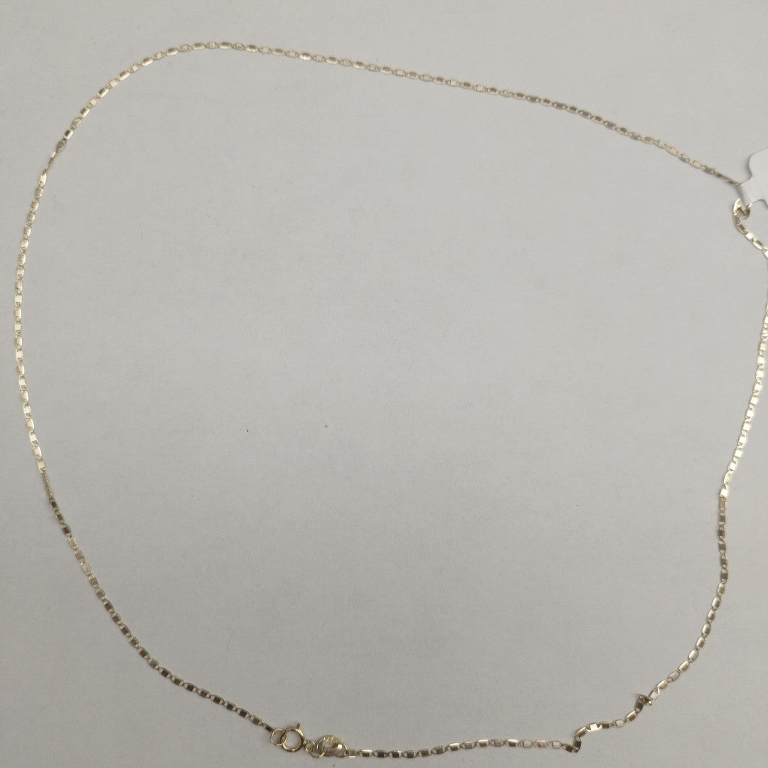 CADENA TEJIDO MARINERO 2.11GR 55 CM (NUEVO)