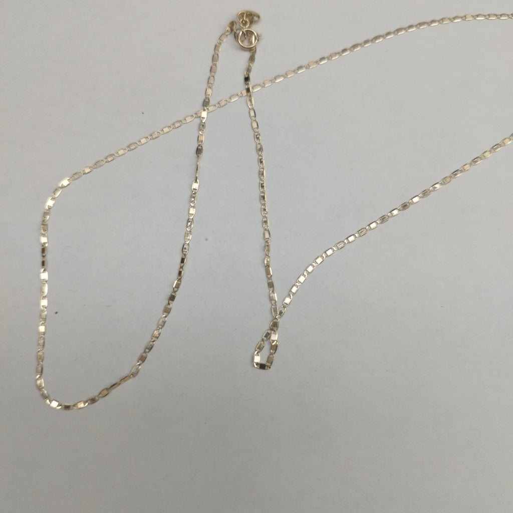 CADENA TEJIDO MARINERO 2.11GR 55 CM (NUEVO)