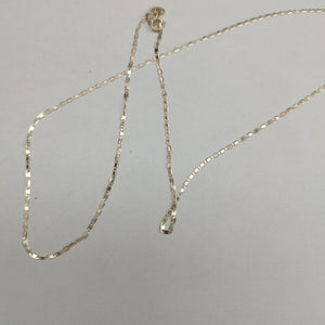 CADENA TEJIDO MARINERO 2.11GR 55 CM (NUEVO)