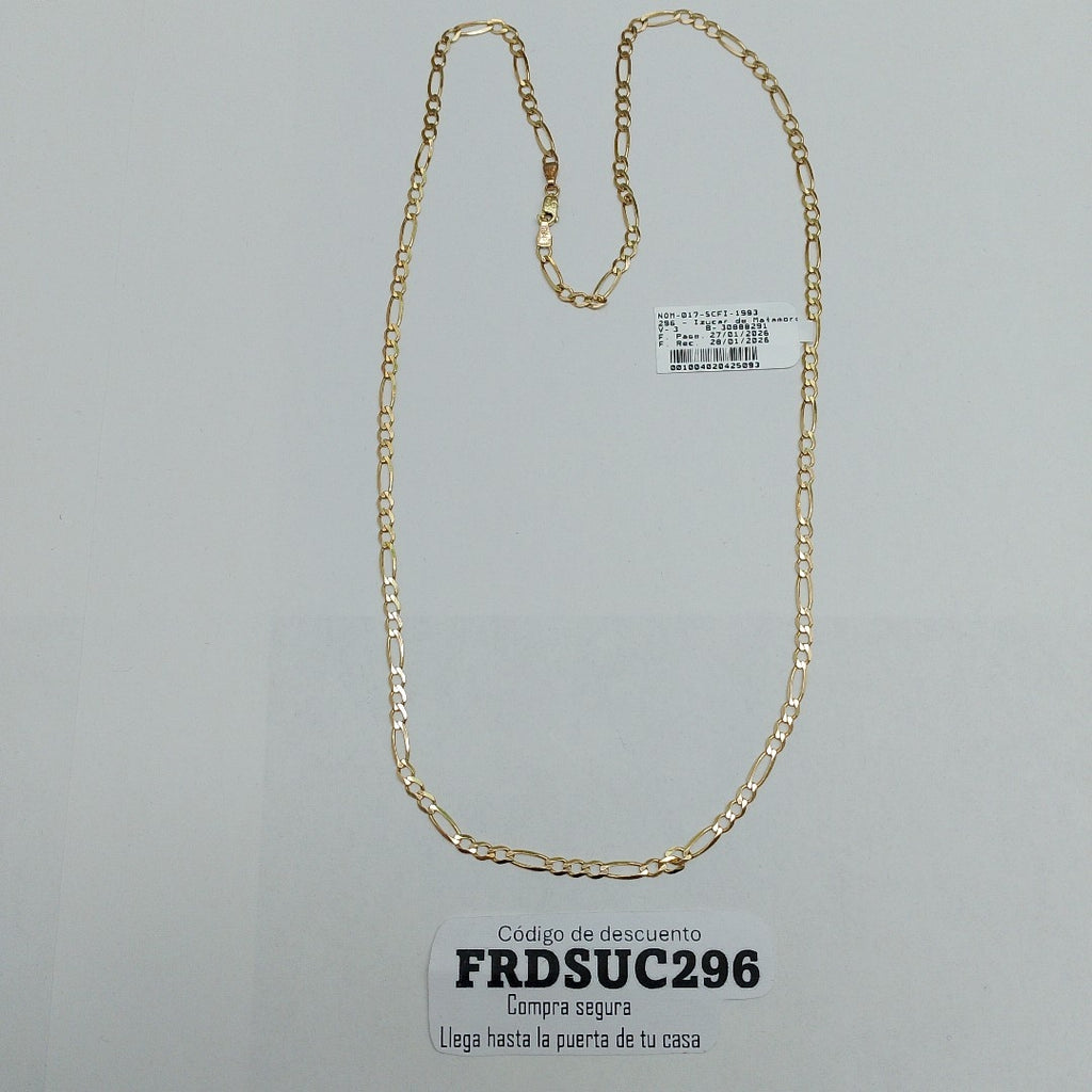 CADENA ORO 14 K 7.7 GRMS (SEMINUEVO)