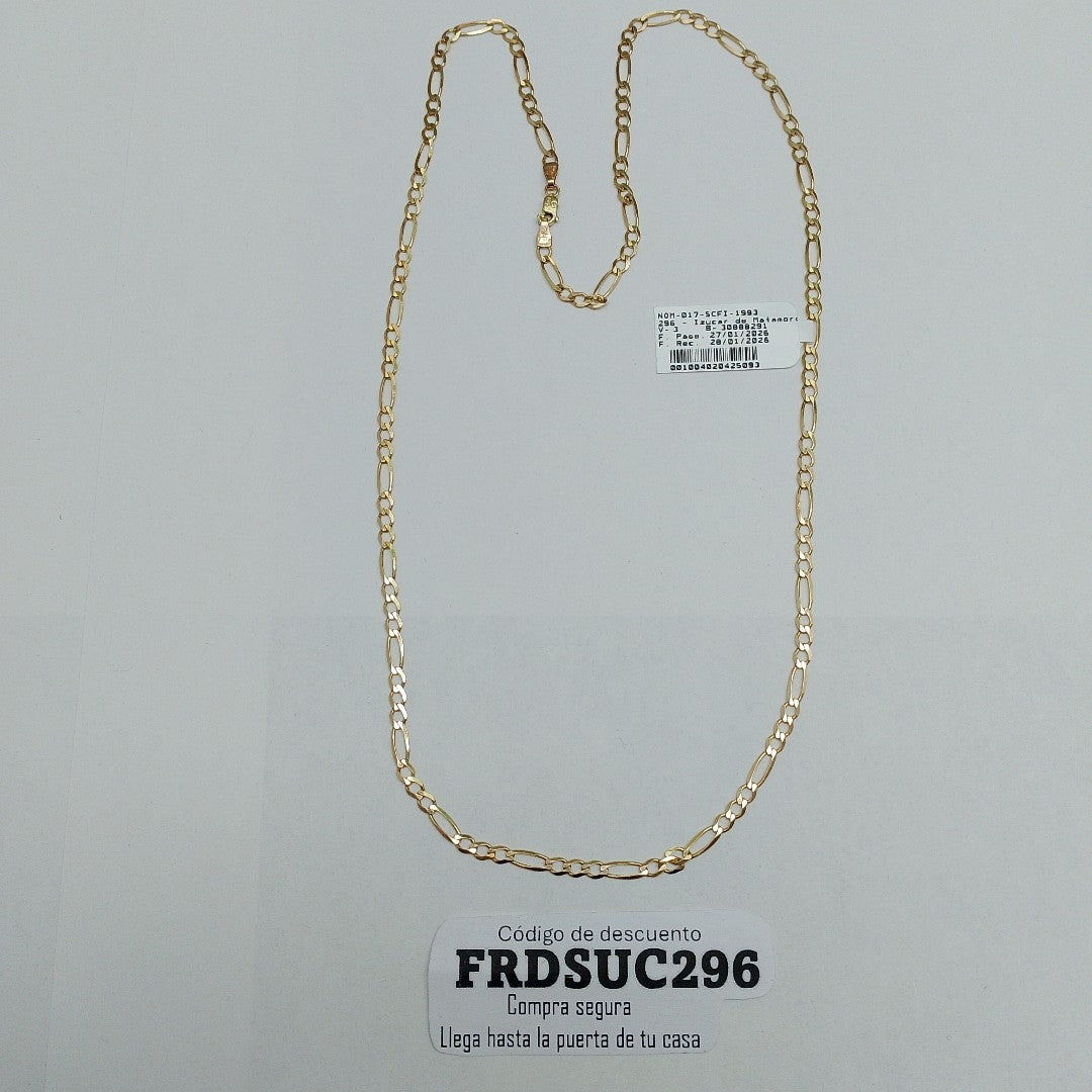 CADENA ORO 14 K 7.7 GRMS (SEMINUEVO)