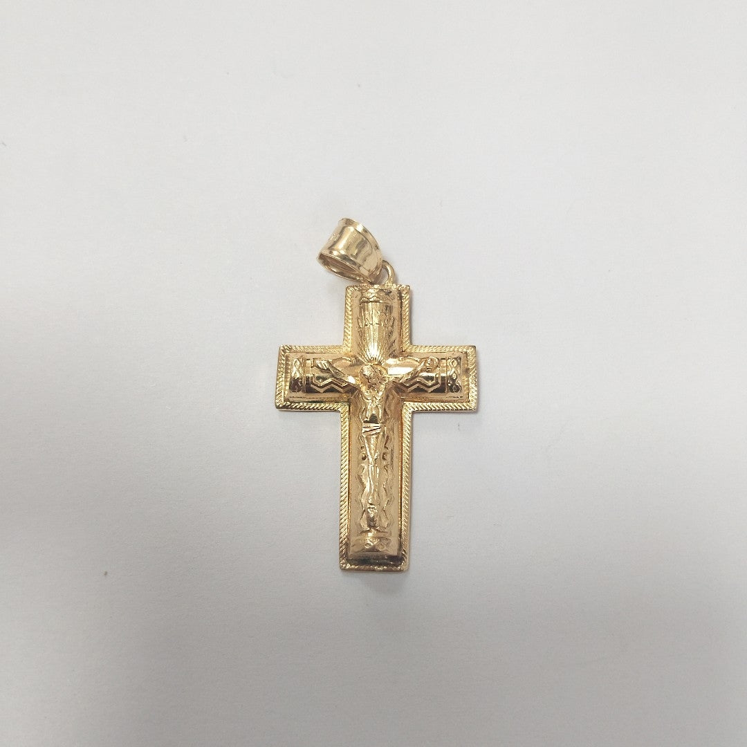 K1 5,00 GRMS 10 K ESPECIFICACIONES COMPLEMENTARIAS CRUCIFIJO MARCAS DE CALADO (SEMINUEVO)