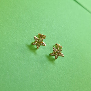 BROQUELES ORO 14K 1.2 (NUEVO)