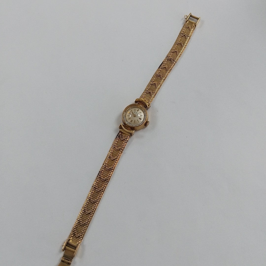 RELOJ CAJA Y PULSO ORO ORO 14 K 26,40 GRMS (SEMINUEVO)