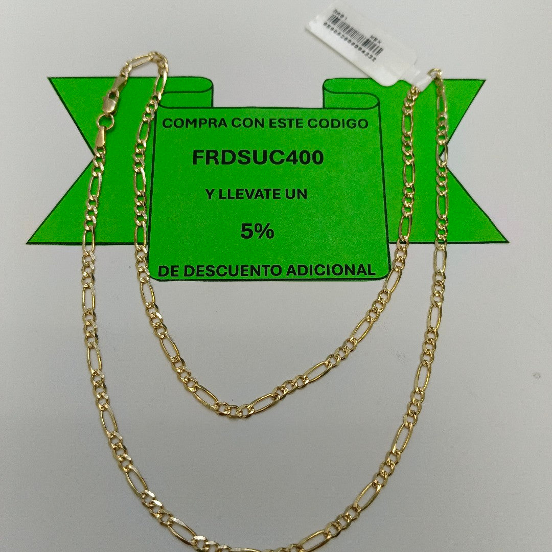CADENA 3 X 1 8.01GR 50 CM CM (NUEVO)