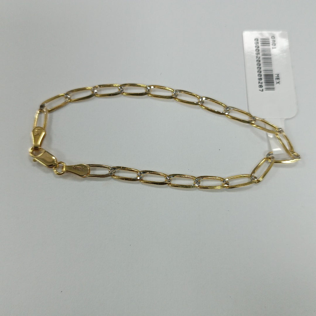 PULSERA TEJIDO ESLABONES 3.9G 18 CM (NUEVO)
