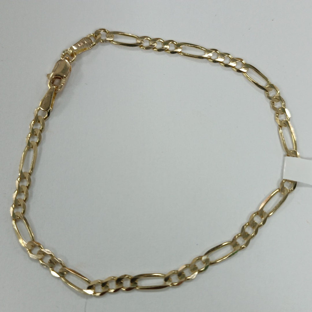 PULSERA TEJIDO 3X1 2.9G 18 CM 14K (NUEVO)
