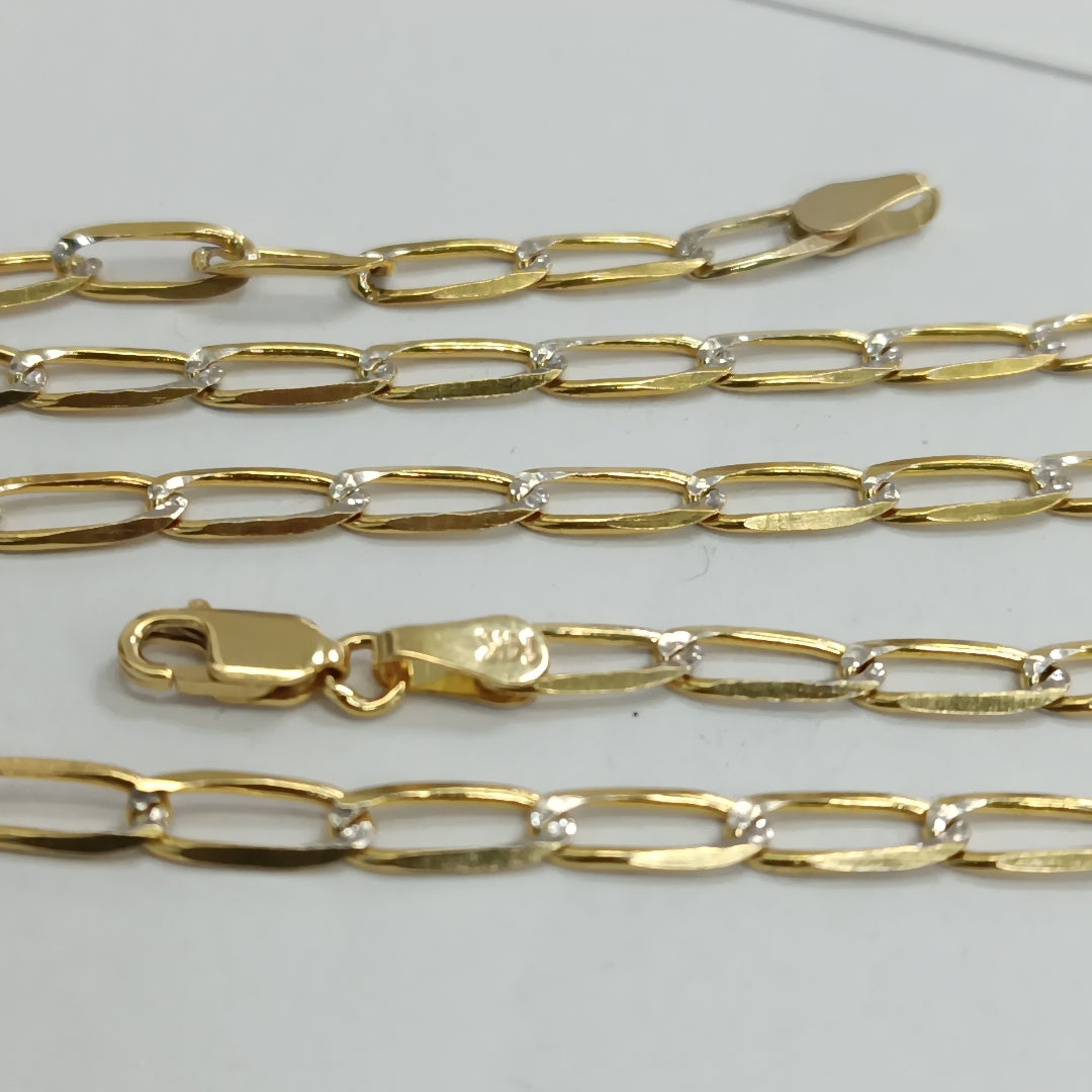 CADENA TEJIDO ESLABONES 11.7G 60 CM (NUEVO)