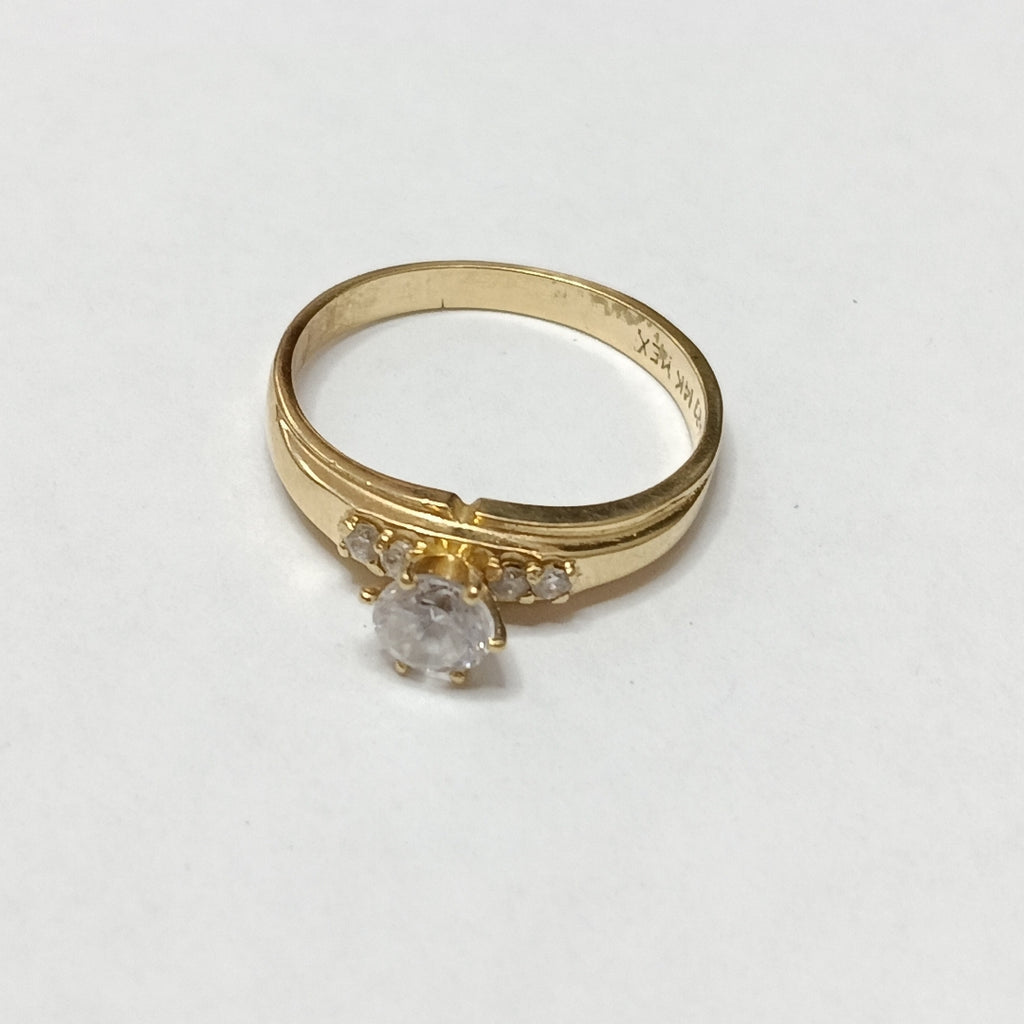 SOLITARIO ORO 14 K 2.6 GRMS (SEMINUEVO)