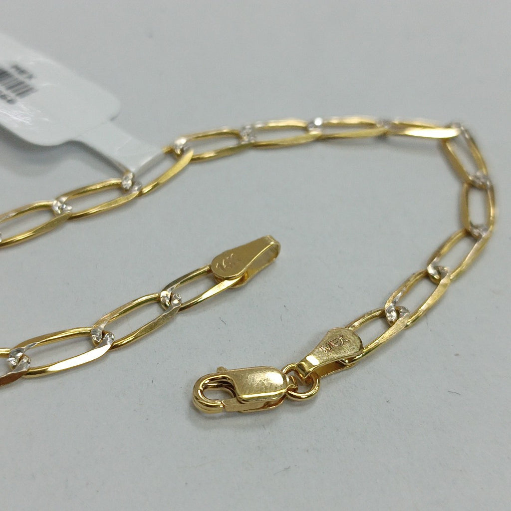 PULSERA TEJIDO ESLABONES 3.9G 18 CM (NUEVO)