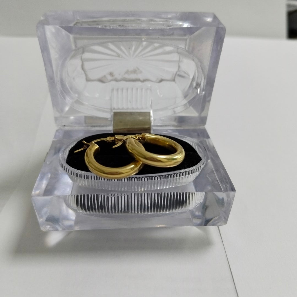 ARRACADAS PAR ORO 14 K 2,50 GRMS (SEMINUEVO)