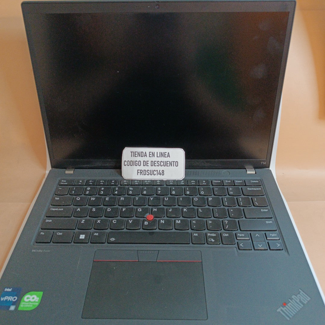 LAPTOP LENOVO THINKPAD T14 GEN 4 (2024) 256 GB SSD 16 GB RAM (SEMINUEVO)