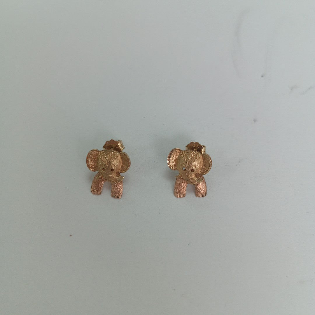 ARETES PAR ORO 14 K 2.4 GRMS (SEMINUEVO)