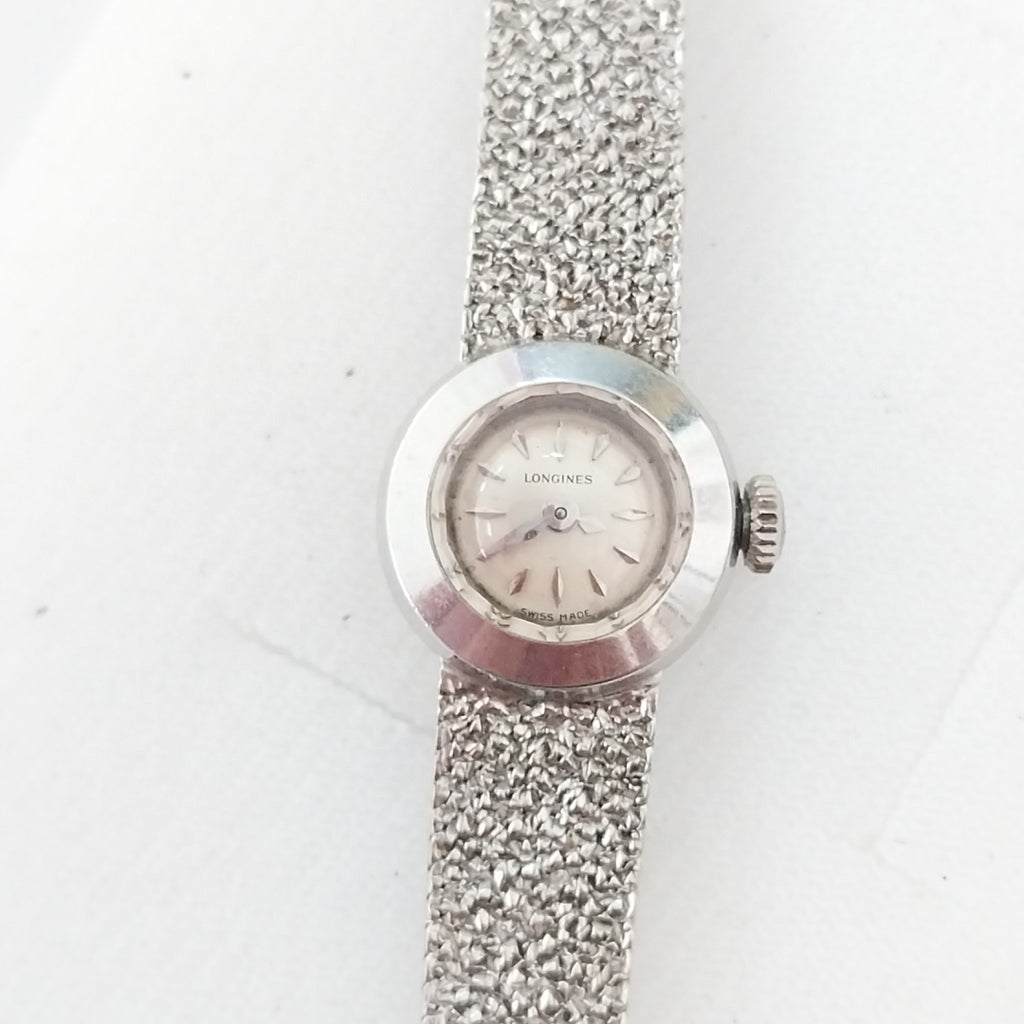 RELOJ CAJA Y PULSO ORO ORO BLANCO 18 K 22,10 GRMS (SEMINUEVO)