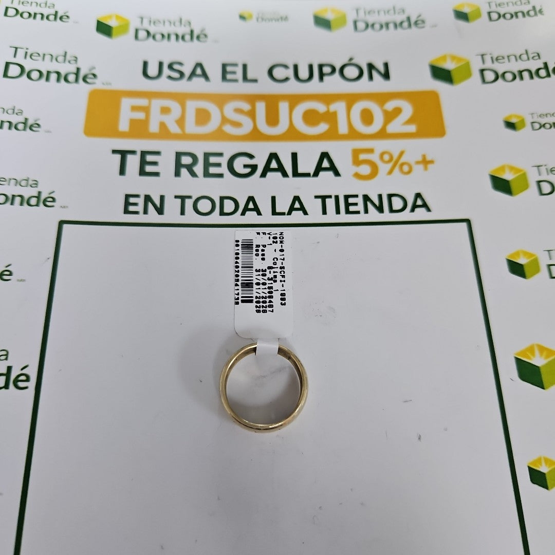 ARGOLLA ORO 14 K 4.6 GRMS (SEMINUEVO)