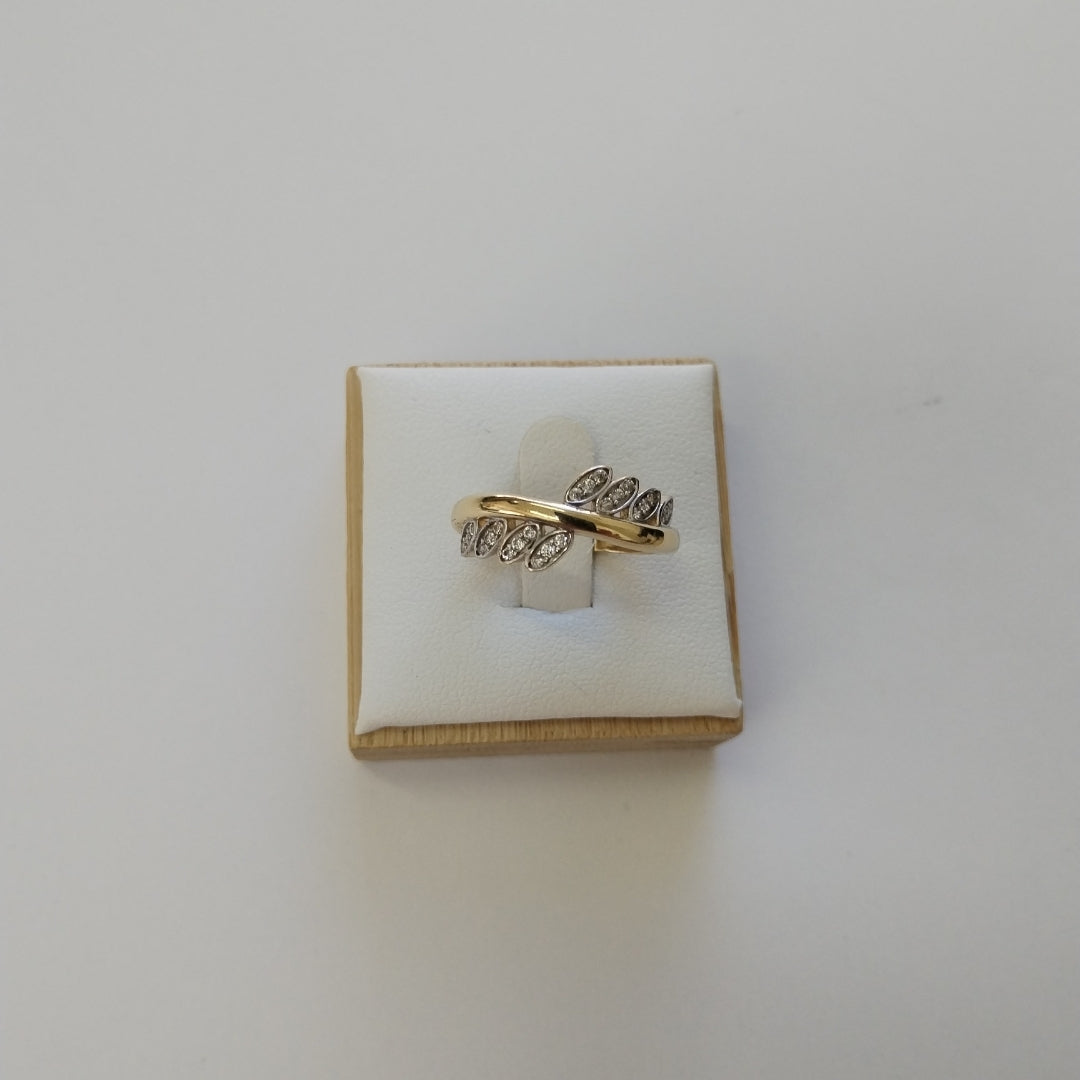 ANILLOS DAMA ORO 14K 2 (NUEVO)