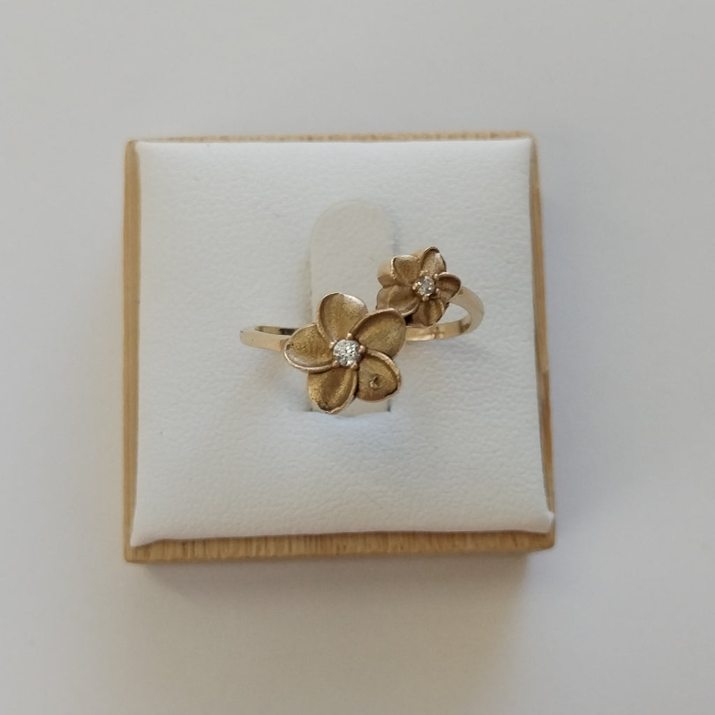 ANILLOS DAMA ORO 14K 2 (NUEVO)