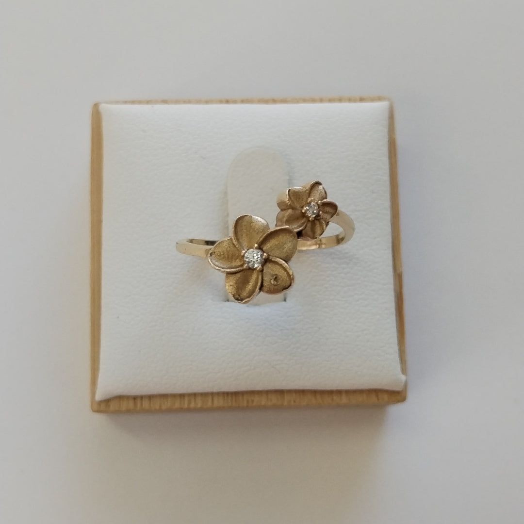 ANILLOS DAMA ORO 14K 2 (NUEVO)