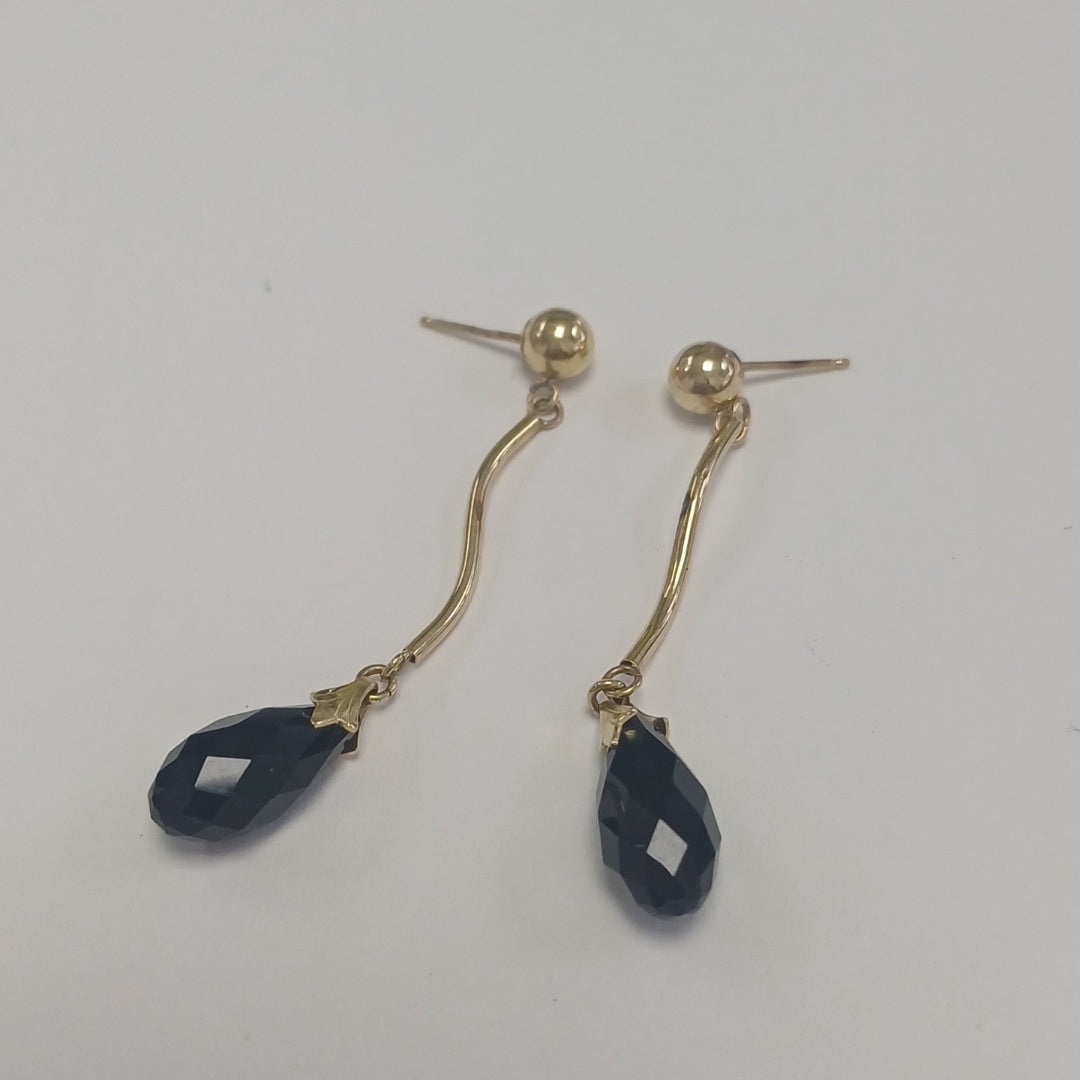 BROQUELES PAR ORO 14 K 2,00 GRMS (SEMINUEVO)