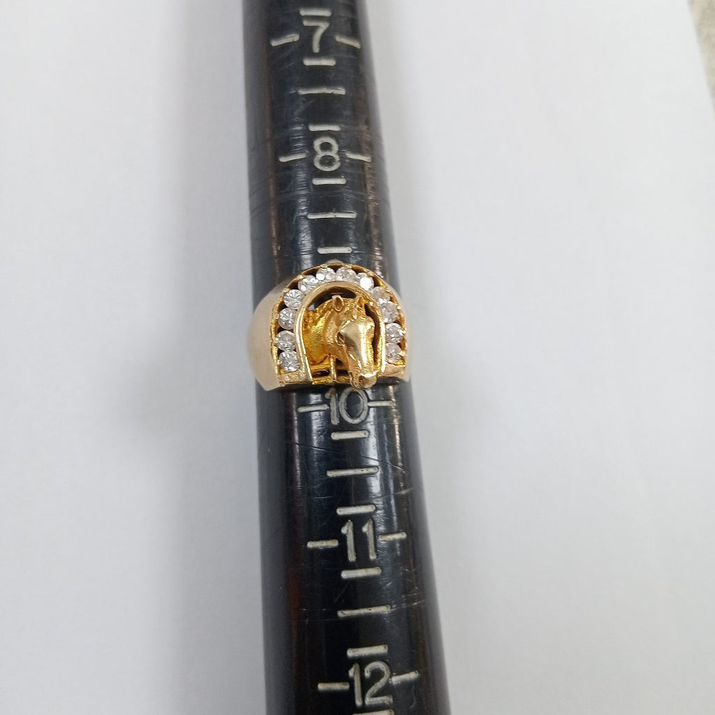 ANILLO ORO 10 K 6.9 GRMS (SEMINUEVO)