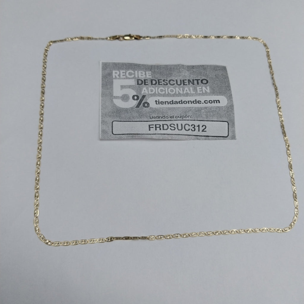 CADENA ORO 10 K 2.4 GRMS (SEMINUEVO)