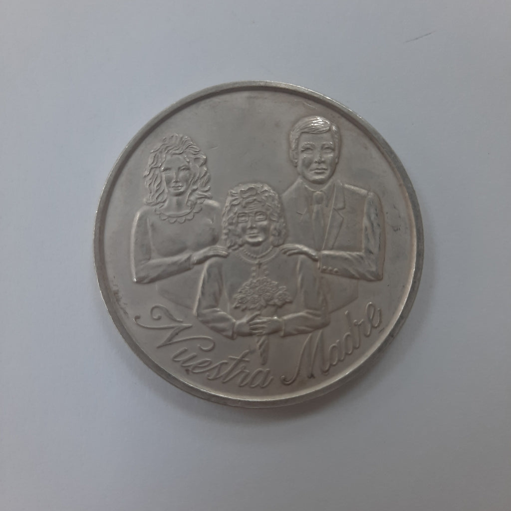 MEDALLA CONMEMORATIVA PLATA 31.3 GRMS (SEMINUEVO)
